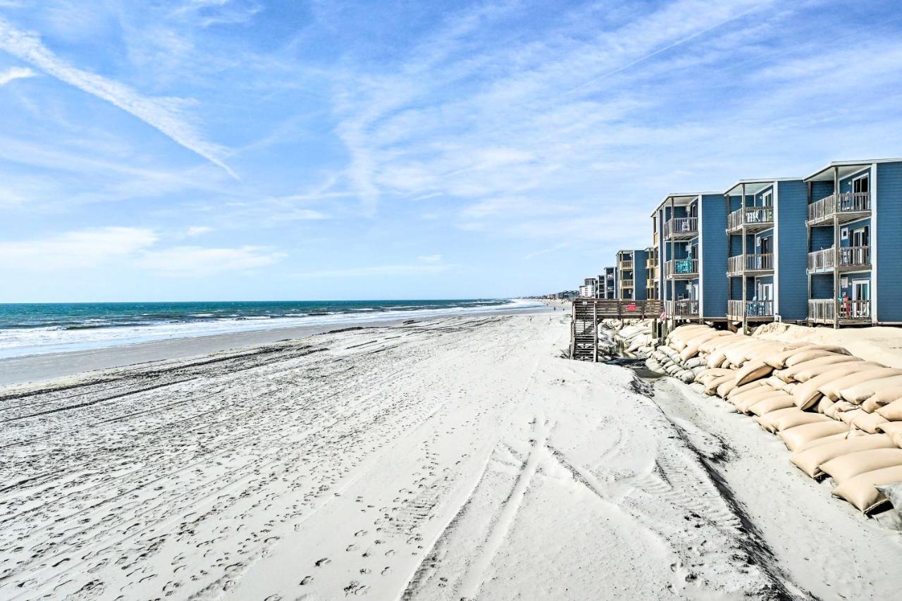 North Topsail Condo - Steps To Beach! North Topsail Beach Exterior photo